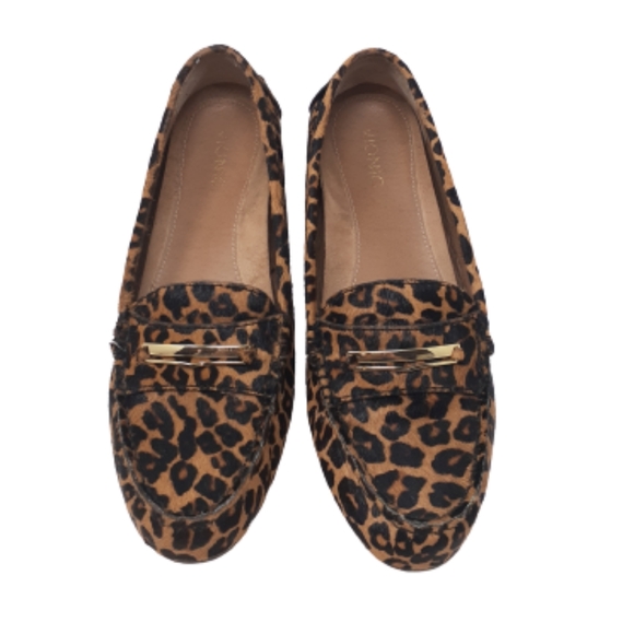 vionic ashby loafer leopard